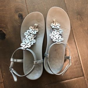 Silver Sandals